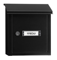 Arregui V-4094 mailboxes Negro Buzón de correos para montaje en pared