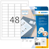 HERMA Inkjet-Etiketten A4 45.7x21.2 mm weiß Papier matt 1200 St.