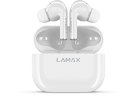Lamax Clips1 Headset True Wireless Stereo (TWS) In-ear Gesprekken/Muziek/Sport/Elke dag USB Type-C Bluetooth Wit
