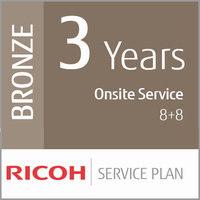 Ricoh Plan de Servicio Bronce a 3 años (Producción de Volumen Bajo)
