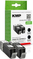 KMP C89D cartucho de tinta 2 pieza(s) Negro