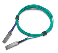 Nvidia MFA1A00-C030 fibre optic cable 30 m QSFP28 Turquoise