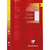 Clairefontaine 4791C bloc-notes A4 200 feuilles Rouge