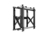 Multibrackets 1749 Signage kijelző tartókeret 2,41 M (95") Fekete