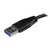 StarTech.com USB3AUB50CMS USB kábel 0,5 M USB 3.2 Gen 1 (3.1 Gen 1) USB A Micro-USB B Fekete