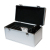 LogiLink UA0219 Housse de disques de stockage Suitcase case Synthétique ABS Argent