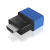 ICY BOX IB-AC516 HDMI VGA Schwarz, Blau
