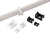 Panduit TM3S8-C69 support d'attache-câble Blanc Nylon