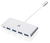iogear GUH3C4PD Schnittstellen-Hub USB 3.2 Gen 1 (3.1 Gen 1) Type-C 5000 Mbit/s Weiß