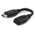 StarTech.com Cable de 15cm de Extensión Alargador HDMI 2.0 de Alta Velocidad con Ethernet - Extensor de Puertos - Cable para Conservar Puertos de Conexión - Cable Corto HDMI - 4...