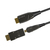 Techly ICOC HDMI-HY2D-010 HDMI kábel 10 M HDMI A-típus (Standard) HDMI D-típus (Micro) Fekete
