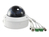 LevelOne GEMINI Zoom Dome IP Network Camera, 4-Megapixel, H.265, IR LEDs, 802.3af PoE, 4.3X Optical Zoom