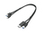 Lenovo 4X91D11453 USB Kabel 0,43 m USB 3.2 Gen 1 (3.1 Gen 1) USB A USB B Schwarz