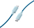 Cellularline Stylecolor USB-kabel 1 m USB C Blauw