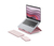 Logitech 920-011240 klawiatura do urządzeń mobilnych QWERTY British English Bluetooth Różowy