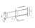Equip 32“-75” Motorized TV Swing Mount Bracket