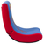 Subsonic SA5610-S1 silla para videojuegos Silla para videojuegos de PC Asiento acolchado Multicolor