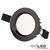 Article picture 2 - Cover aluminium round black recessed for spotlight SYS-90