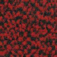 Coba Schmutzfangmatte Vynaplush Black/Red 1,2m x 1,8m