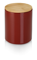 Kela Vorratsdose Cady aus Keramik, rot, Höhe ca. 175mm, Ø 140mm , Inhalt: 1,7 L