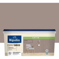 Peinture d'Apprêt Ripolin Marron Satiné 2,5 L
