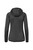 Damen Kapuzen-Tecjacke Florida, anthrazit meliert, L - anthrazit meliert | L: Detailansicht 3