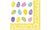 PAPSTAR Serviettes à motif de Pâques "Coloured Eggs" (6487371)