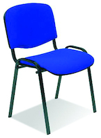 Krzesło konferencyjne OFFICE PRODUCTS Kos Premium, granatowe