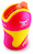 Temperówka KEYROAD Color Mate, plastikowa, podwójna, z pojemnikiem, ostrzenie zaokrąglone, pakowane na displayu, mix kolorów