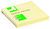 Bloczek samoprzylepny Q-CONNECT, 76x76mm, 1x100 kart., jasnożółty