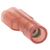 RS PRO Flachsteckhülse, Rot, Isoliert, 4.75 x 0.8mm, Buchse, 0.5mm² - 1.5mm², 22AWG min