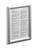 Durable Aluminium Snap Frame Retail Clip Poster Holder Notice Board | A4 Silver