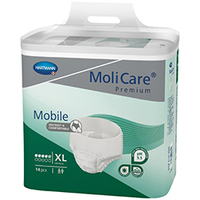 HM MoliCare Prem Mobile 5T XL Inkontinenzslip Premium 14Stk Umfang 130-170cm grün (4)