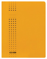 ELBA Schnellhefter "chic" A4, für ca. 200 DIN A4-Blätter, für kaufm. Heftung, aus 320 g/m² Karton (RC), gelb