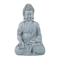 Buddha Figur in Hellgrau - (H)30 cm 10025658_940