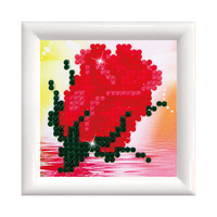 Diamond Painting Kit: Bliss Bud: with Frame