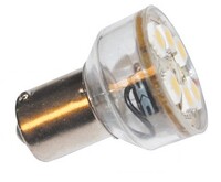 LED-SMD-Spot MR8 26,7x38mm BA15s 10-30V3000K125 30124