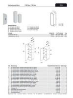 IDEAL STANDARD TV077S3 IDS Tür DEA f Hochschr. m Scharn. hgl he-br lackiert