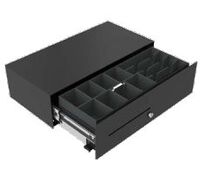 Micro Slide-Out Cash Drawer Black, 453x224x130 Kassalades