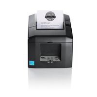 TSP654II HI X Connect Cloudpri Incl. EU & UK Power Supply dark Grey. Cutter. POS-Drucker