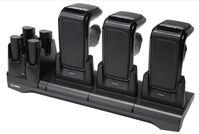 RFD40/RFD90, 3 Device Slots/4 Toaster Slots, Charge Only Cradle with support for Universal/3rd Party Ladegeräte für mobile Geräte