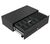 Micro Slide-Out Cash Drawer Black, 453x224x130 3m RJ11 cable, H/W 24v, 75 Alike Kassalades