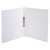 Ringbuch aus PP 500µ mit 2 Ringen 15mm, Rücken 20mm, blickdicht, für Format DIN A4 - Weiß