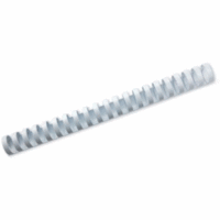 Plastikbinderücken IbiCombs 21 Ringe 22mm weiß VE=100 Stück