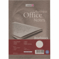 Briefblock Recycling A5 50 Blatt 70 g/qm kariert