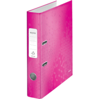 Ordner Wow A4 Kunststoff 52mm pink metallic