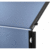 Moderationswand Premium Plus 120x150cm klappbar Filz blaugrau
