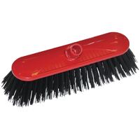 Scot Young Contract Broom Head in Red with Stiff Bristle - 10.5 in