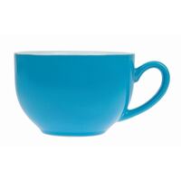 Olympia Cafe Cappuccino Cup in Blue Made of Stoneware 340ml / 12oz