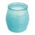 Olympia Beehive Jar Candle in Blue Glass with 50 Hour Burn Time - Pack of 12